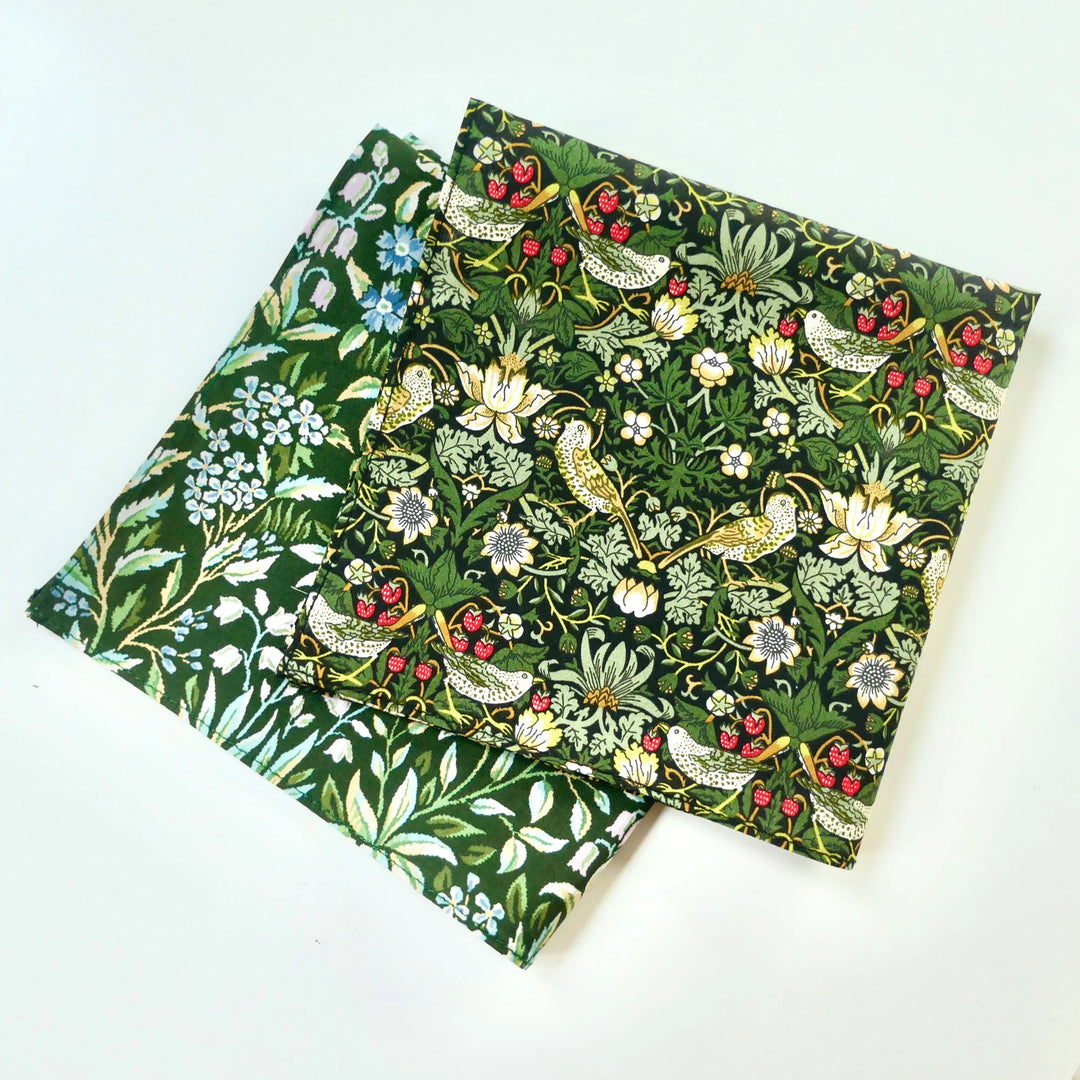 Bluebell Tapestry Liberty Hankies - Set of 2