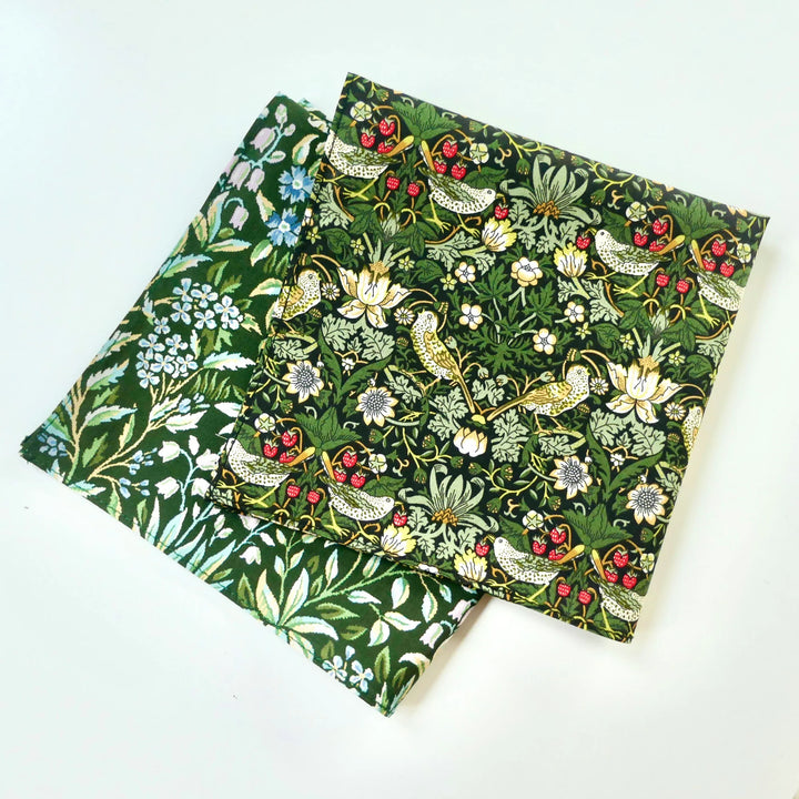 Bluebell Tapestry Liberty Hankies - Set of 2