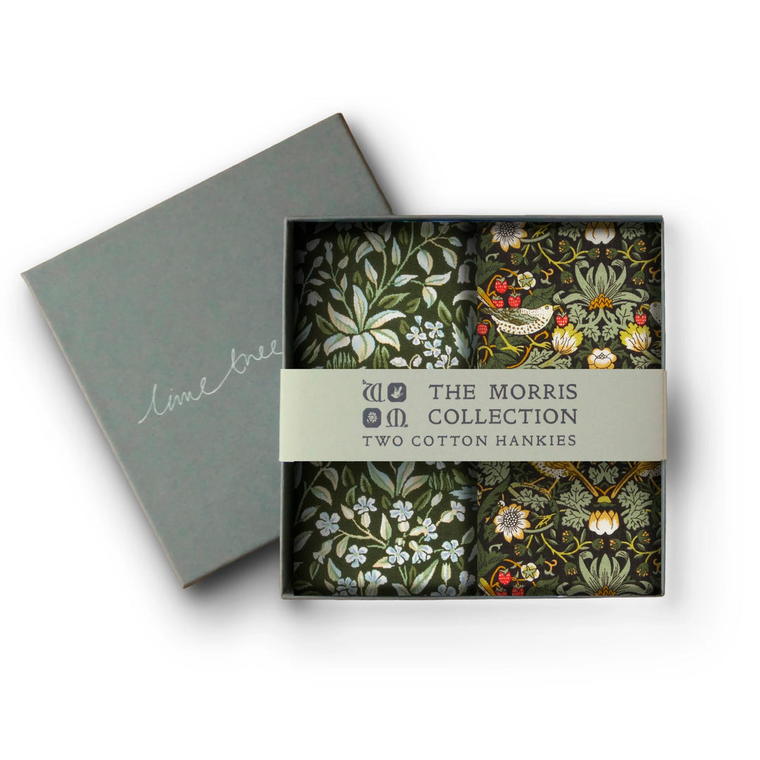 Bluebell Tapestry Liberty Hankies - Set of 2