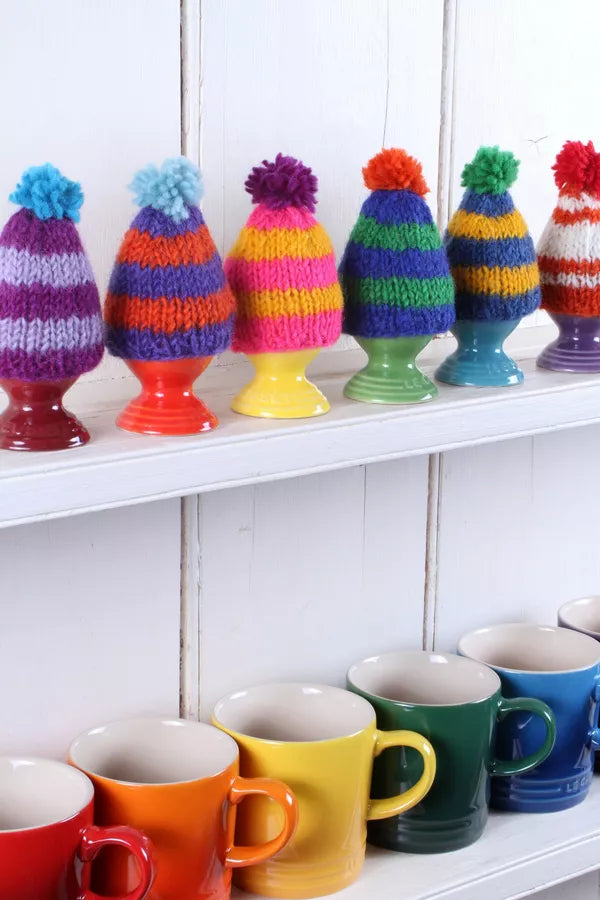 Bobble Beanie Egg Cosy 6 Pack