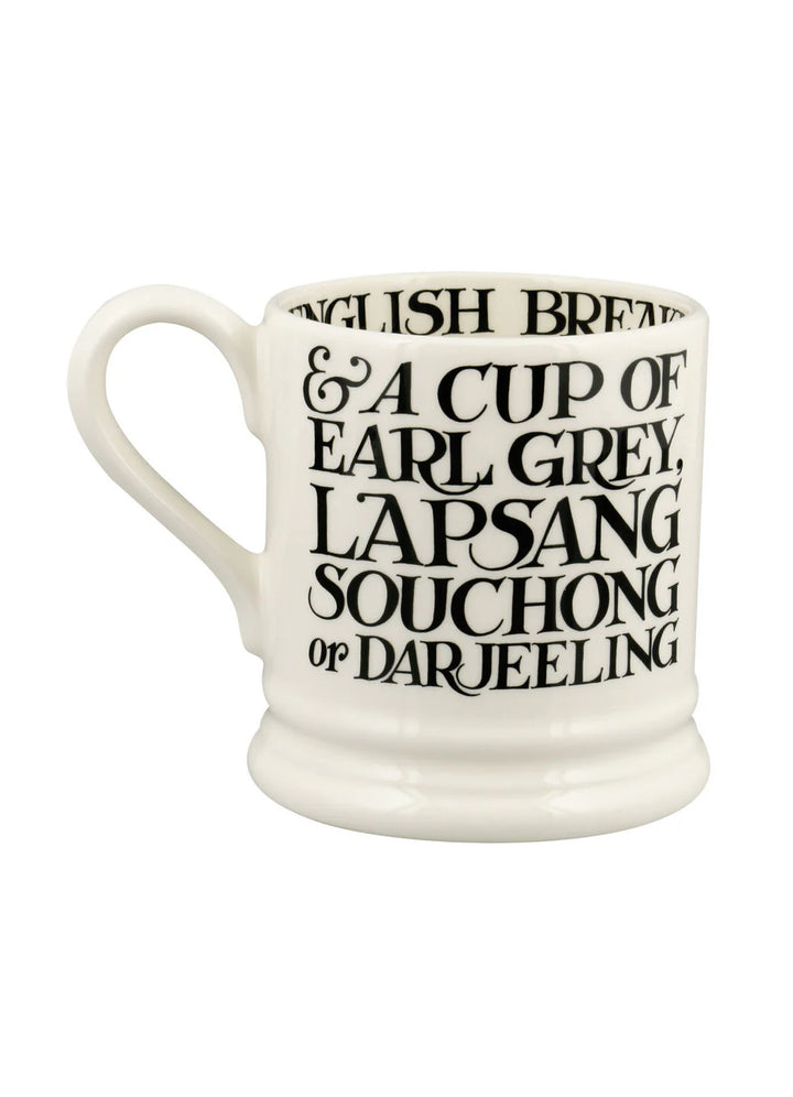 Black Toast Breakfast Tea 1/2 Pint Mug