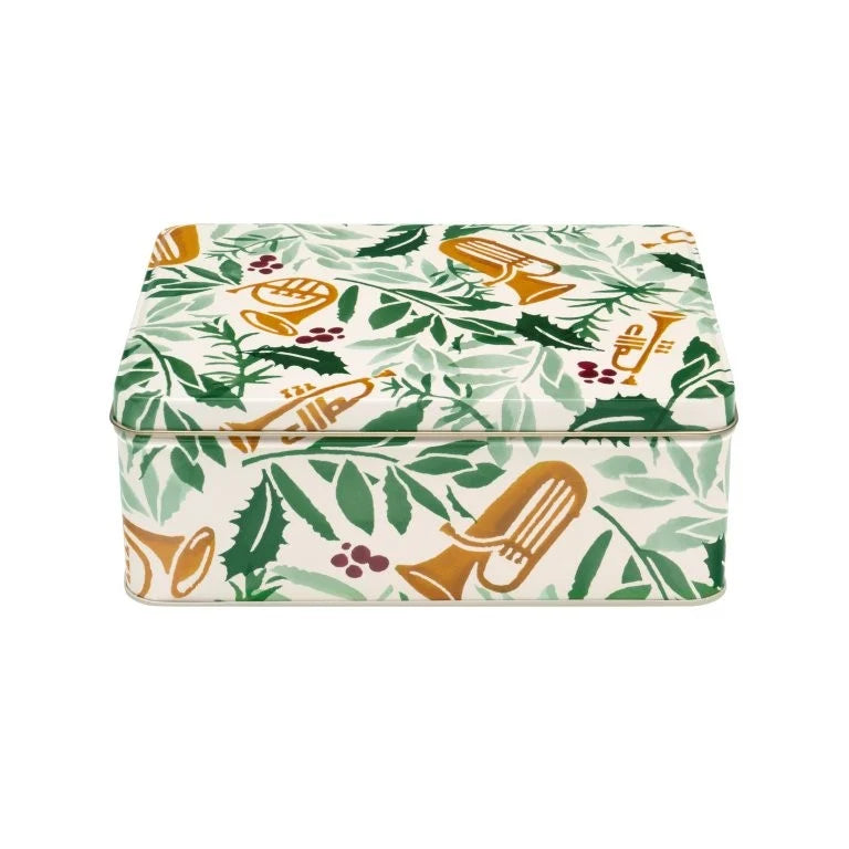 Bring In The Green Deep Rectangular Tin