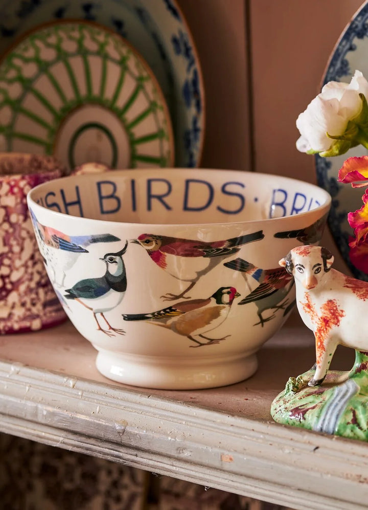 British Birds Medium Old Bowl