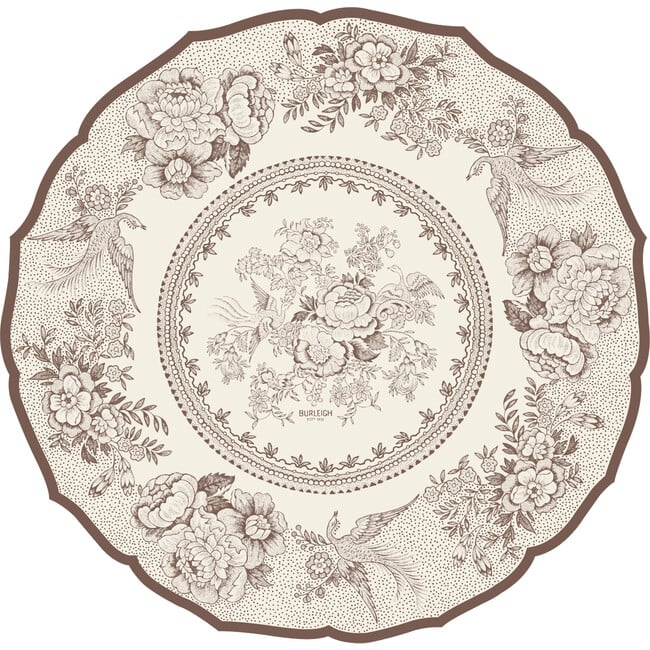 Brown Asiatic Pheasants 12 Paper Placemats The Bee's Knees British