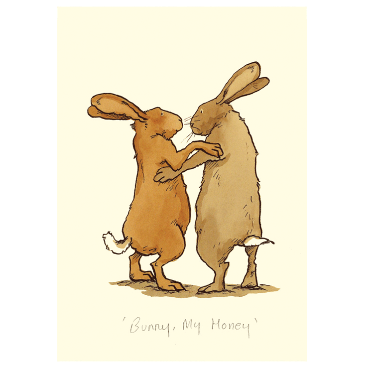 Bunny - My Honey Greetings Card