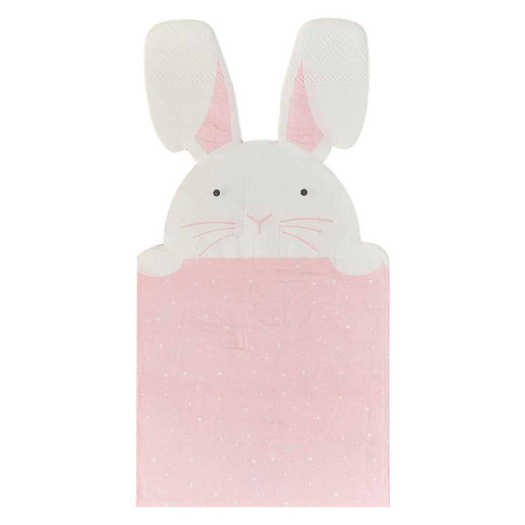 Peeking Bunny Easter Napkins