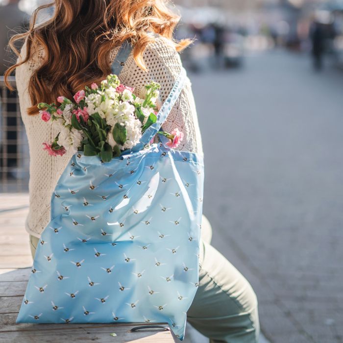 'Busy Bee' Foldable Lightweight Shopping Bag