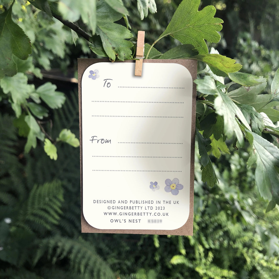 Busy Bees Keepsake Card