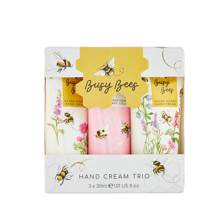 Heathcote and Ivory Busy Bees Hand Cream Trio
