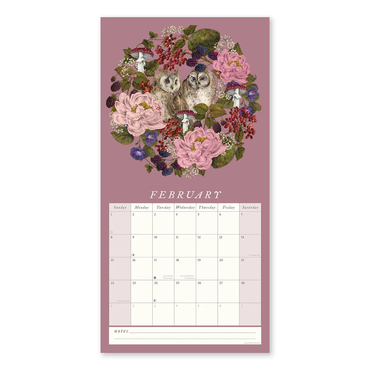 Into the Forest 2026 12-Month Wall Calendar