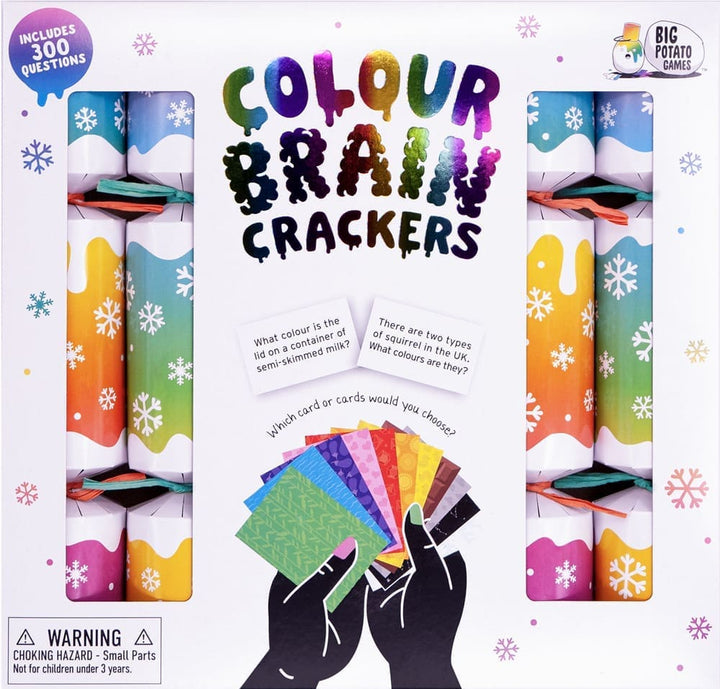 Colour Brain 12in Crackers Box of 6