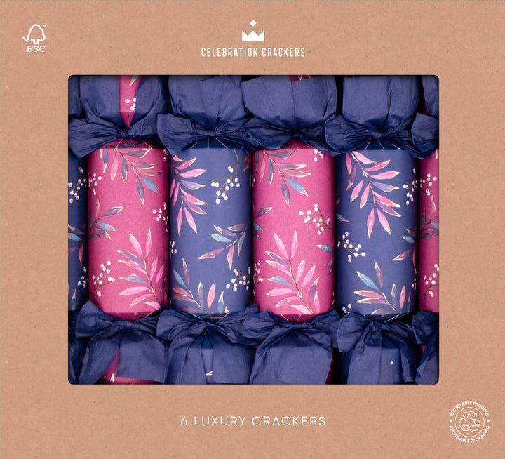 Jeweled Sprig 13"  Crackers Box of 6