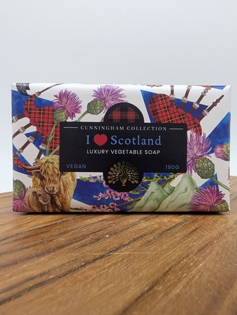Cunningham Collection - I Love Scotland - Soap - 190g