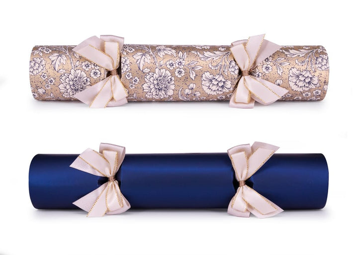 Gilded Azure 13in Luxury Crackers Box of 6