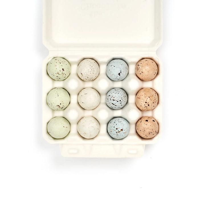 12 Woodpecker Eggs by The Chocolate Detective