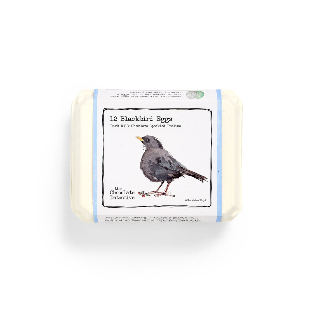 12 Blackbird Eggs by The Chocolate Detective
