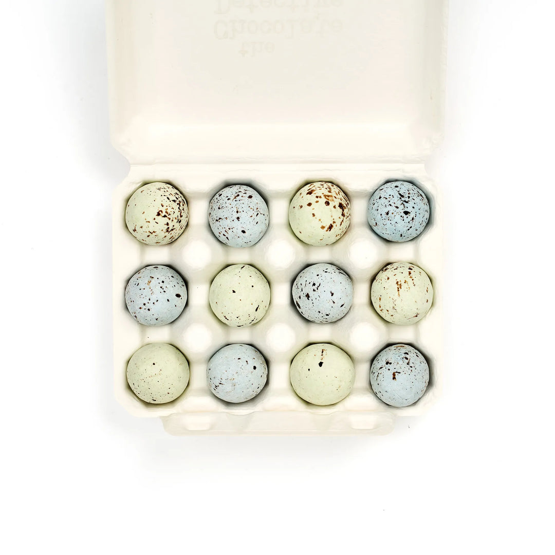 12 Blackbird Eggs by The Chocolate Detective