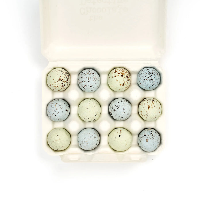 12 Blackbird Eggs by The Chocolate Detective