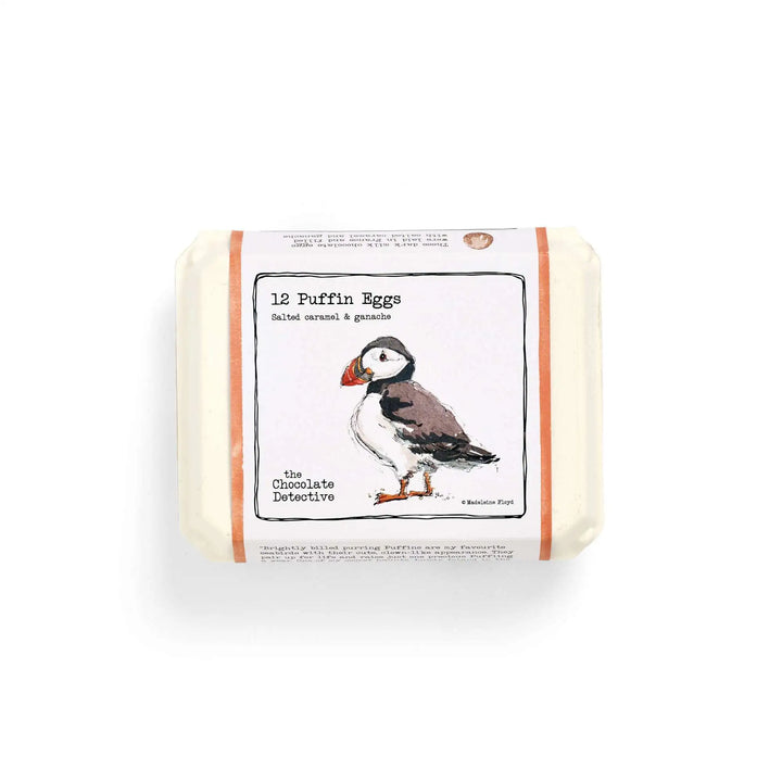 12 Puffin Eggs by The Chocolate Detective