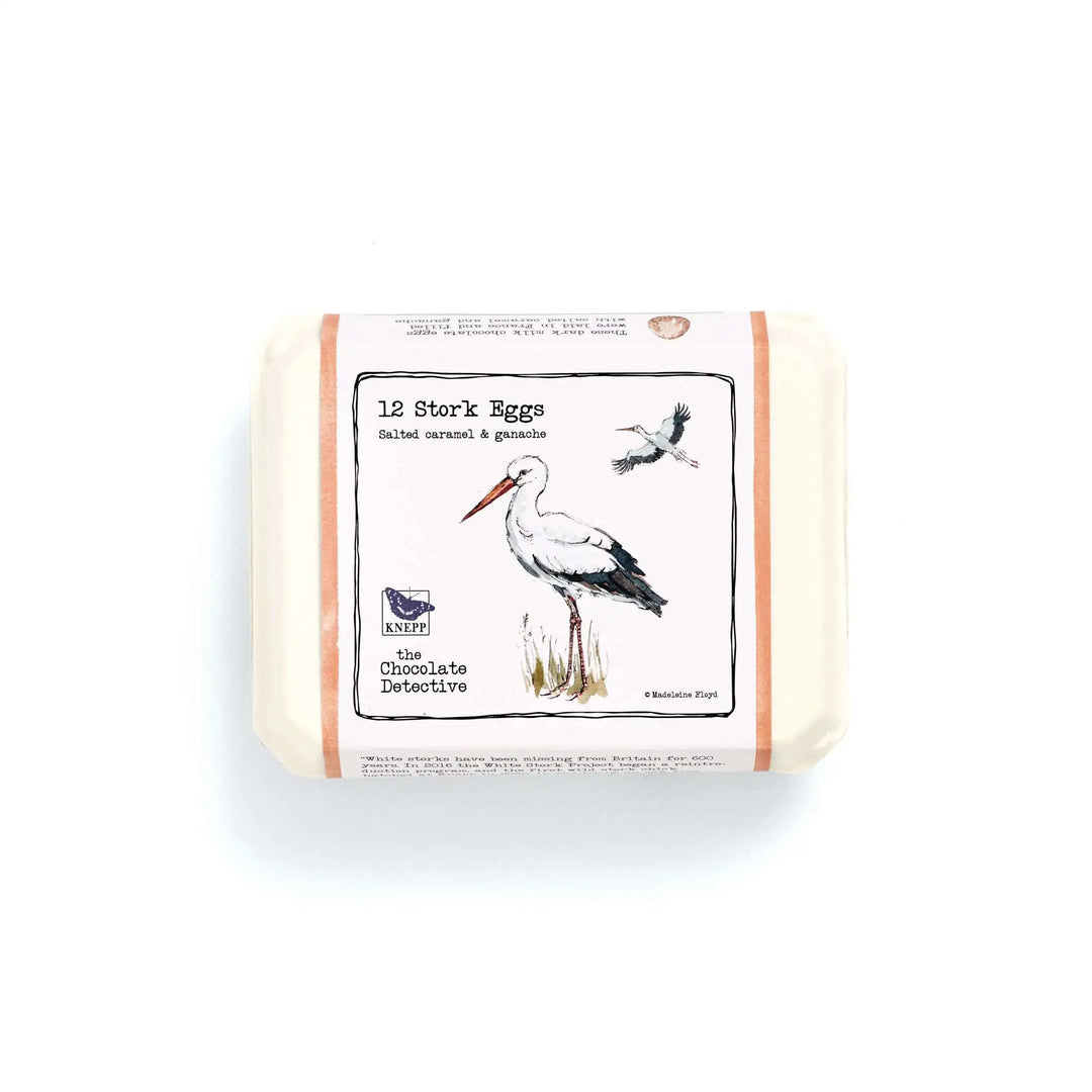 12 Stork Eggs by The Chocolate Detective
