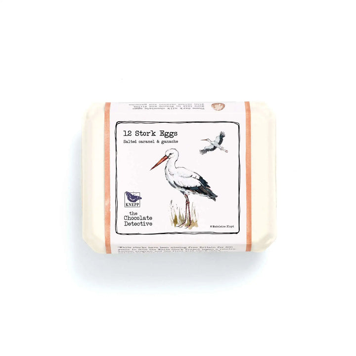 12 Stork Eggs by The Chocolate Detective