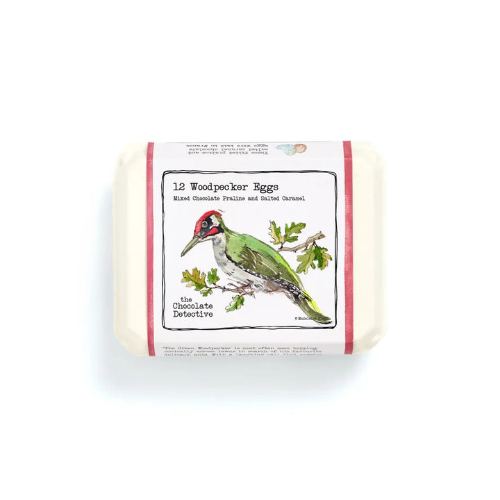 12 Woodpecker Eggs by The Chocolate Detective
