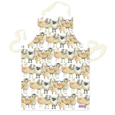 Felted Sheep Repeat Apron