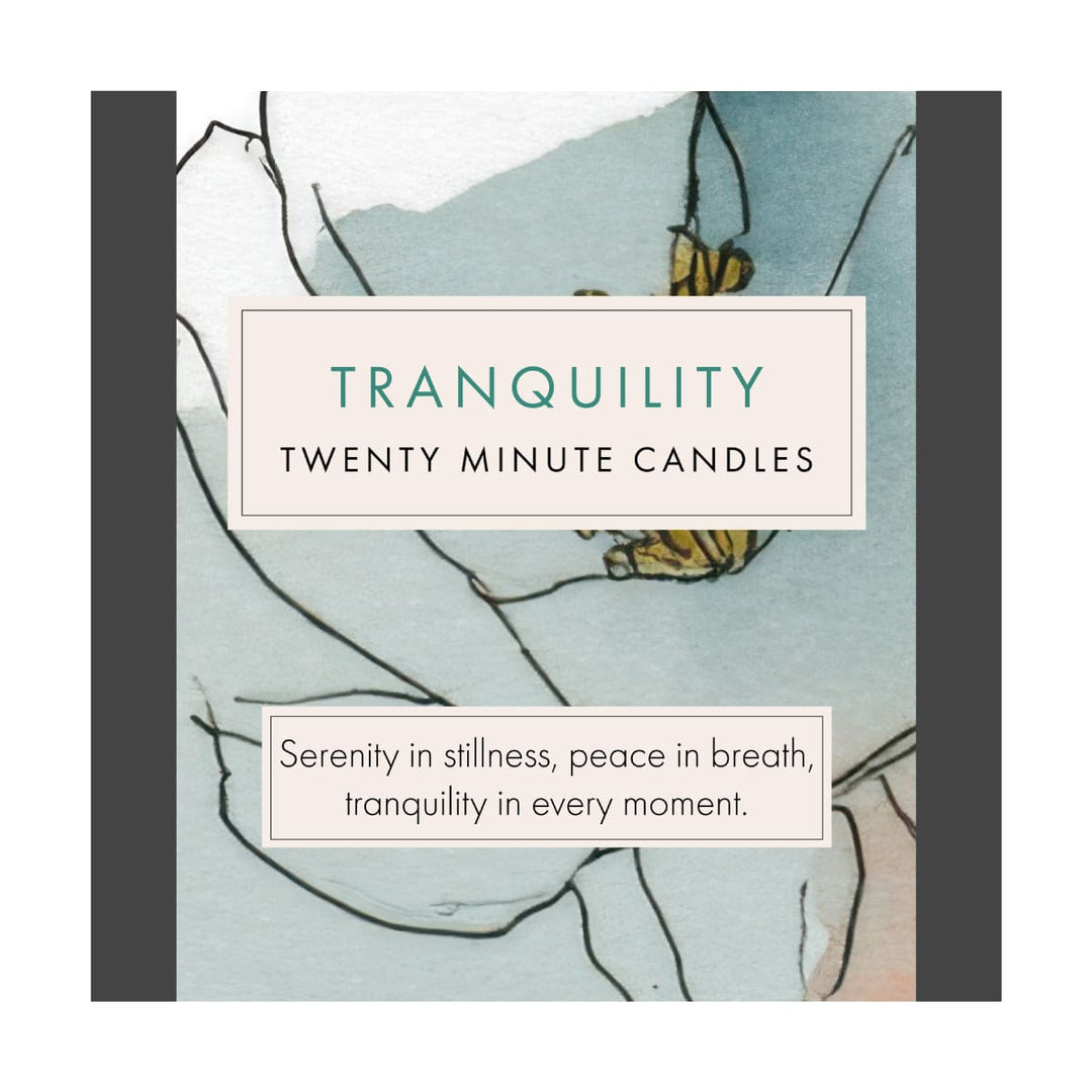 Tranquility (Watercolour) - Signature Collection Mini Candle Set