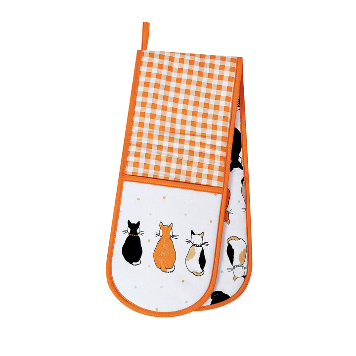 Cats in Waiting Double Oven Glove