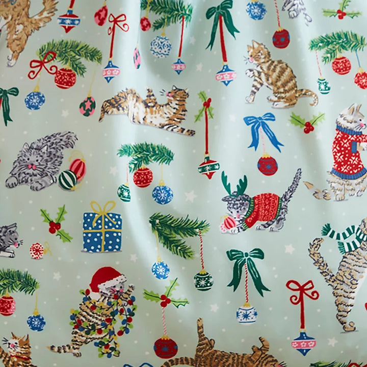 Christmas Cats Packable Bag