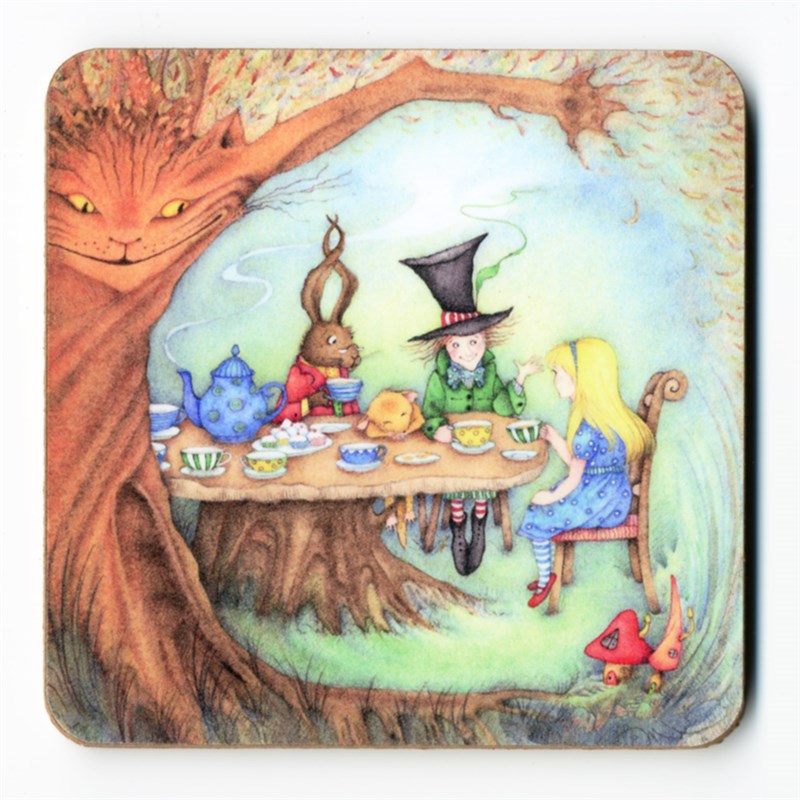 The Mad Hatter's Tea Party Coaster