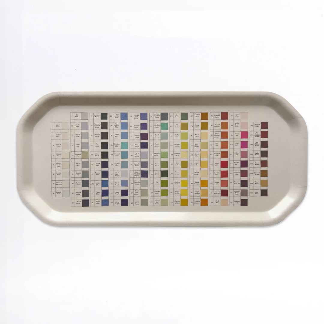 Werner’s Nomenclature of Colors Birchwood Tray