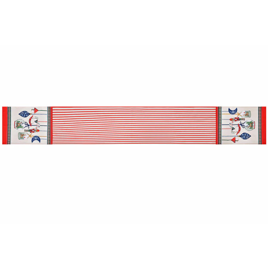 Christmas Ornaments 90-inch Cotton Table Runner