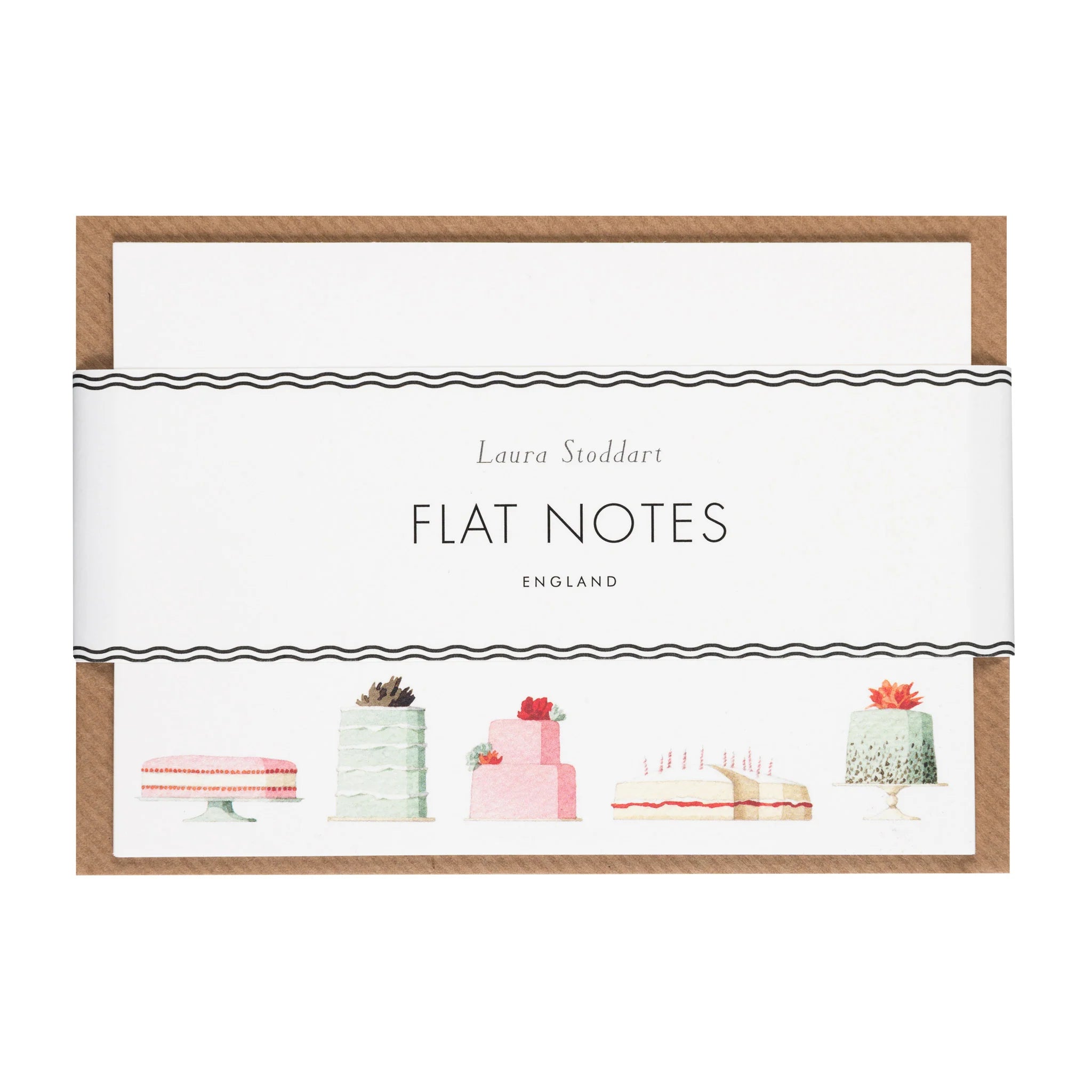 Cakes Flat Notes Set – The Bee's Knees British Imports