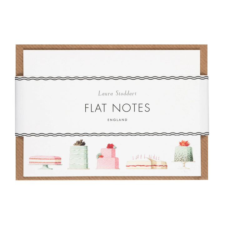 Cakes Flat Notes Set