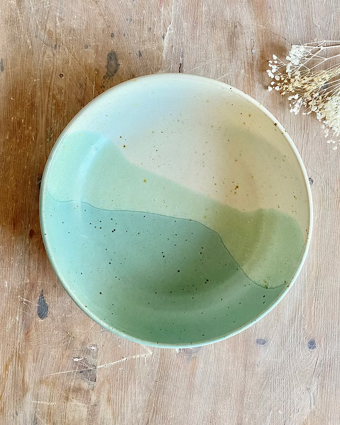 Calm Waters Serving Bowl