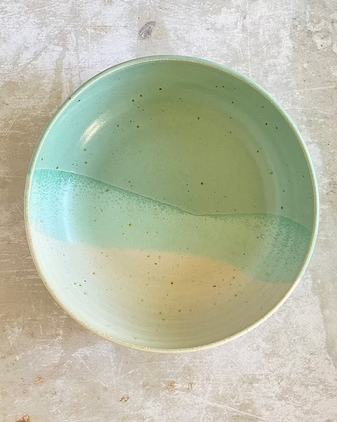 Calm Waters Serving Bowl