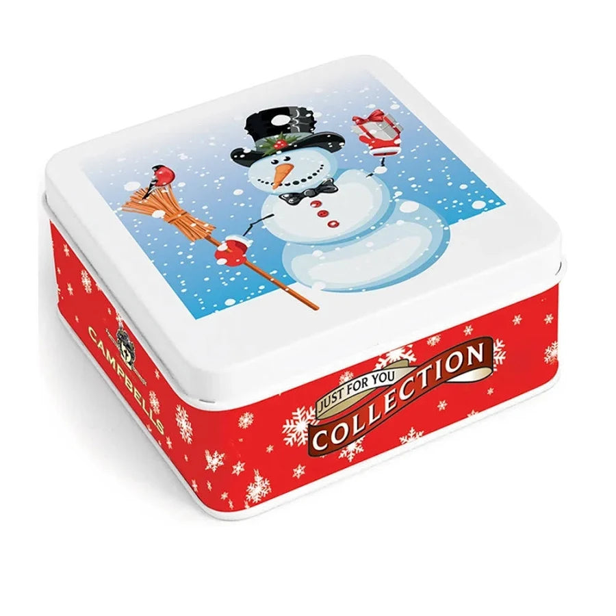 Campbells Shortbread Snowman Tin 90g