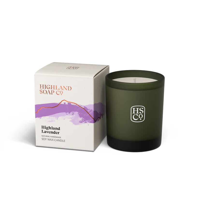 Highland Lavender Natural Soy Wax Candle