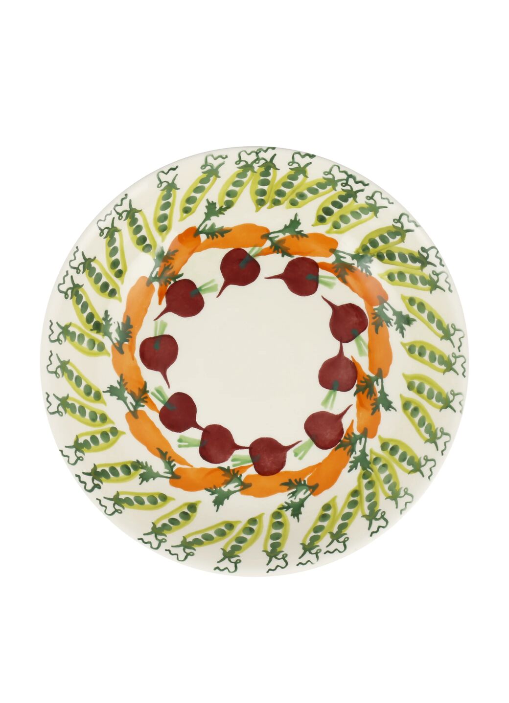 Vegetable Garden Carrots & Beets Medium Dish