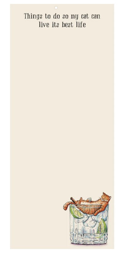 Catatonic List Pad
