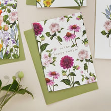 Bountiful Blooms - To the Happy Couple-card