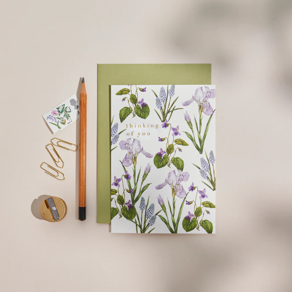 Bountiful Blooms "Thinking of You" Greeting Card