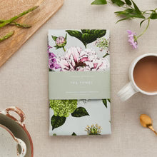 Summer Garden Tea Towel - Light Green