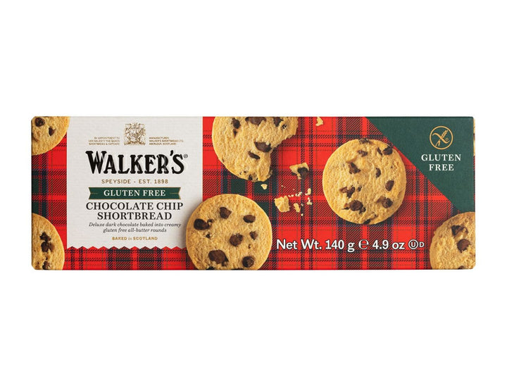 Walkers Shortbread Gluten Free Chocolate Chip Shortbread