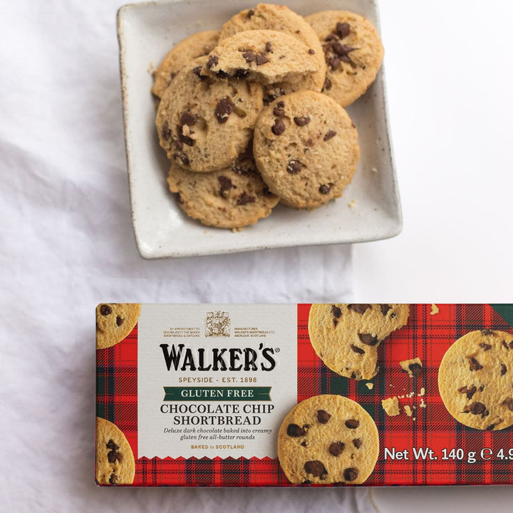 Walkers Shortbread Gluten Free Chocolate Chip Shortbread