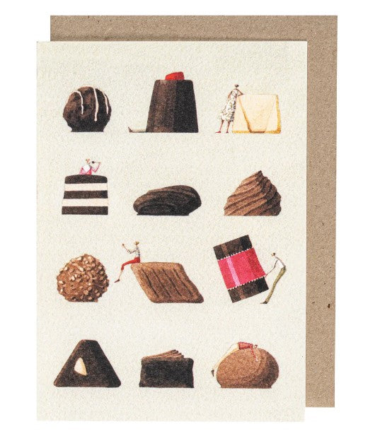 Chocolates Greeting Card