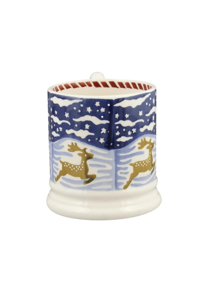 Christmas Icons Deer 1/2 Pint Mug