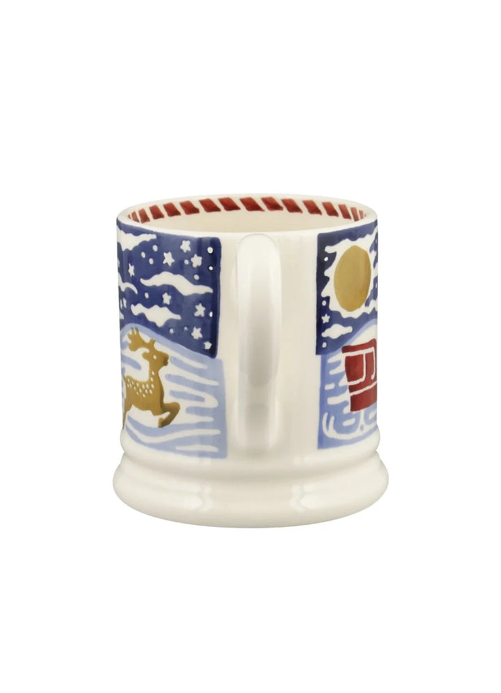 Christmas Icons Deer 1/2 Pint Mug