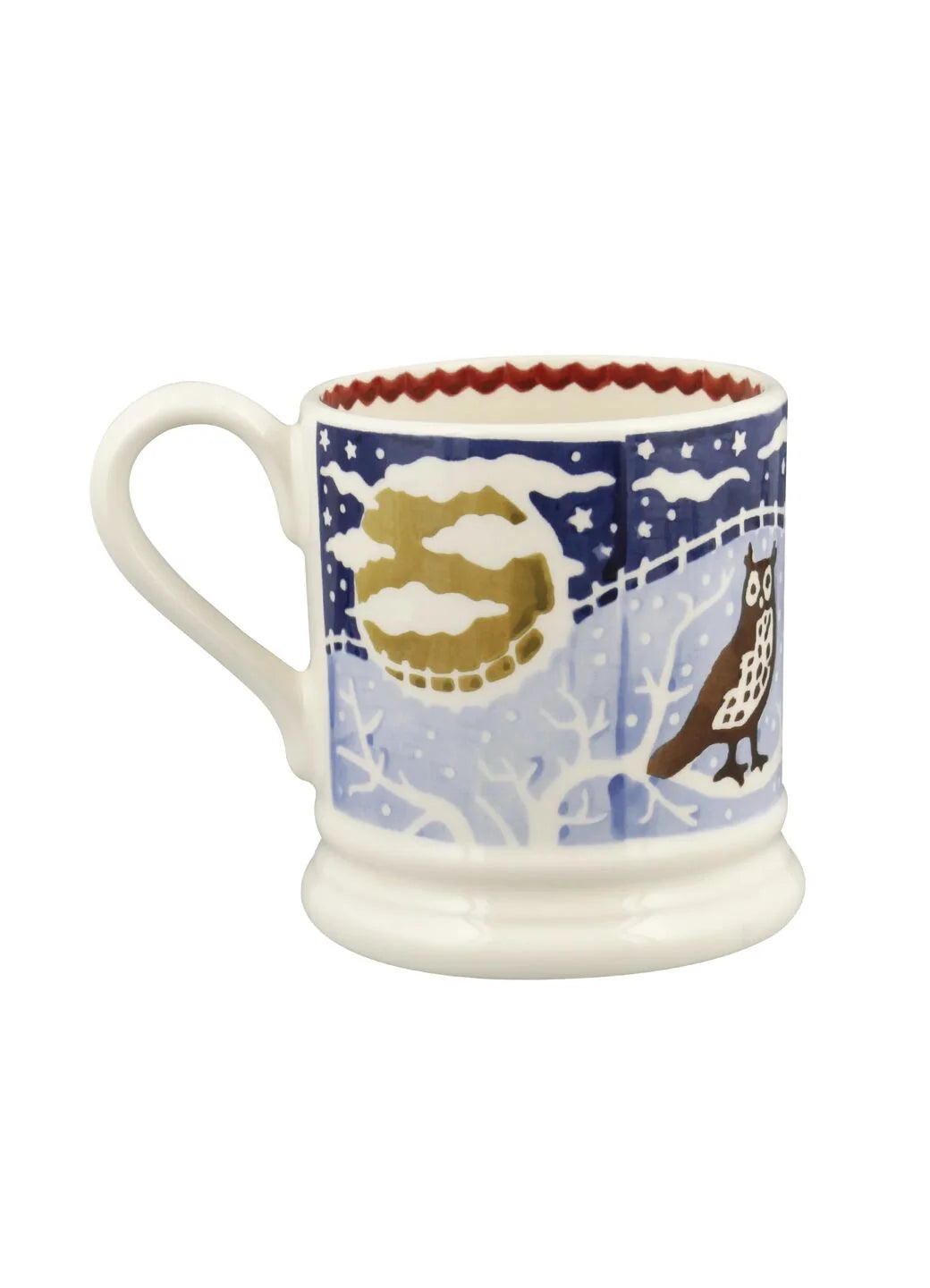 Christmas Icons Owl 1/2 Pint Mug